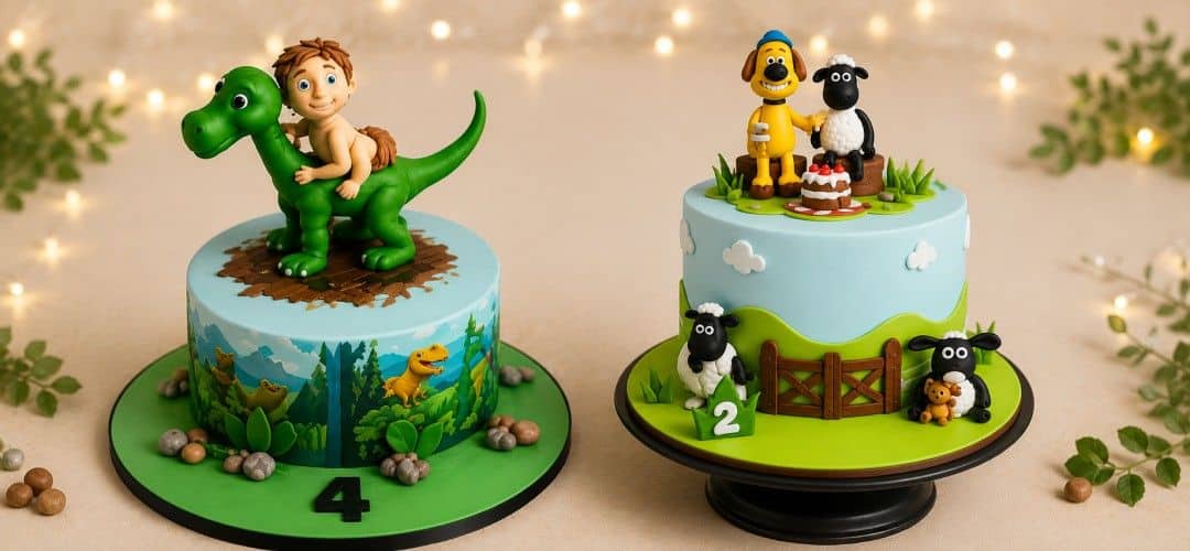 Safari Animal Birthday cake