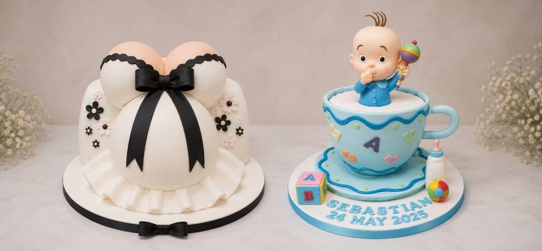 Baby shower cake