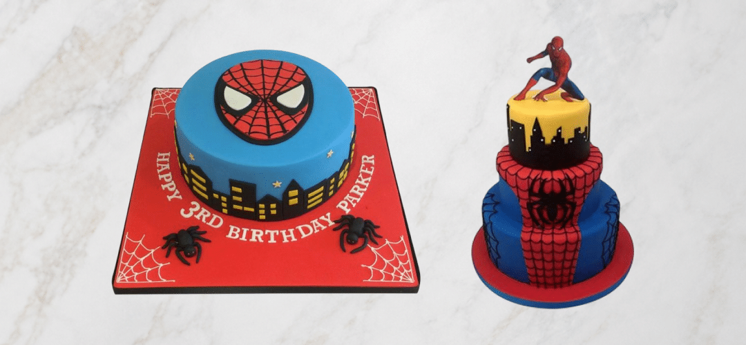 Superhero Birthday Cake